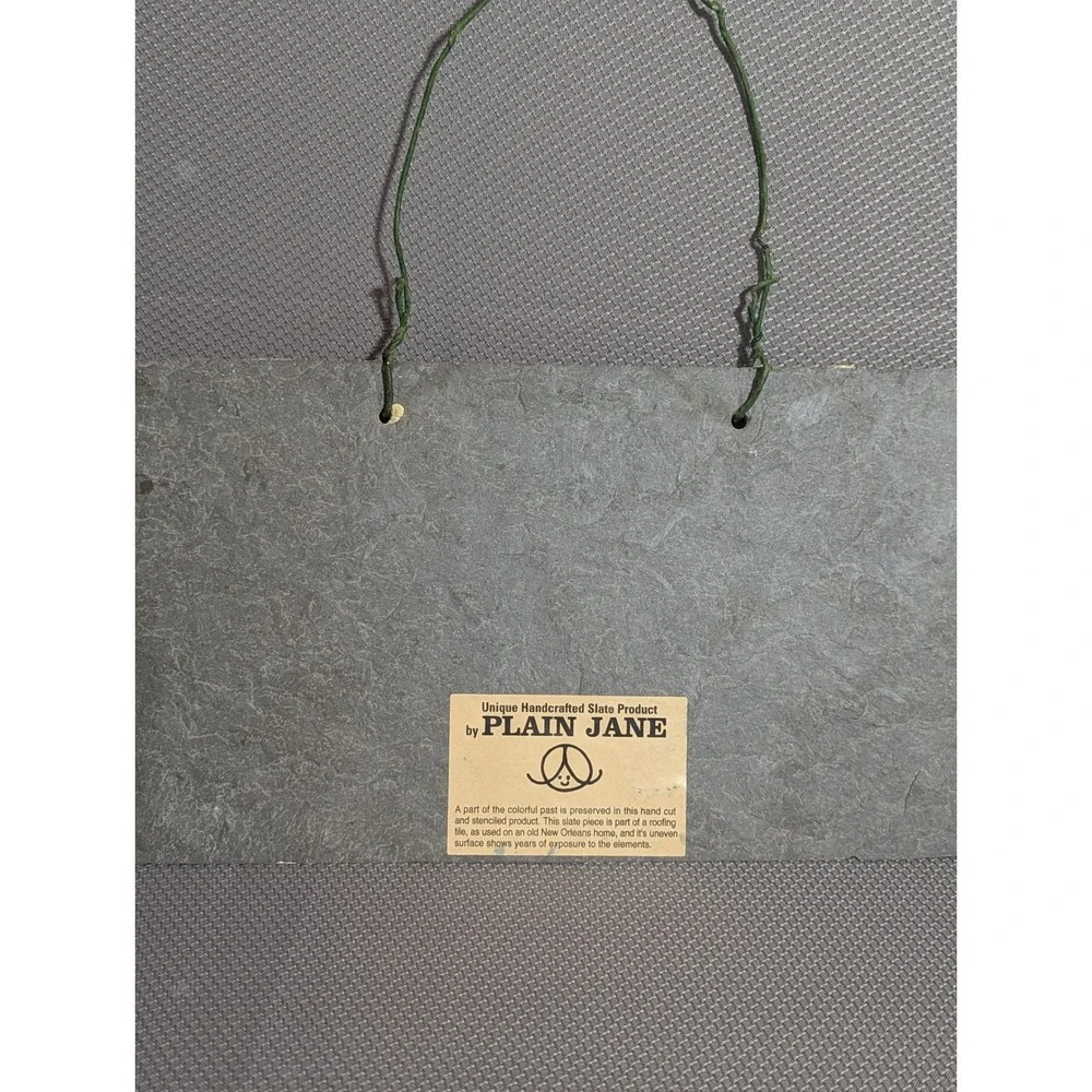 Plain Jane Handcrafted Slate Wall Art  Peacemakers Landscape Country